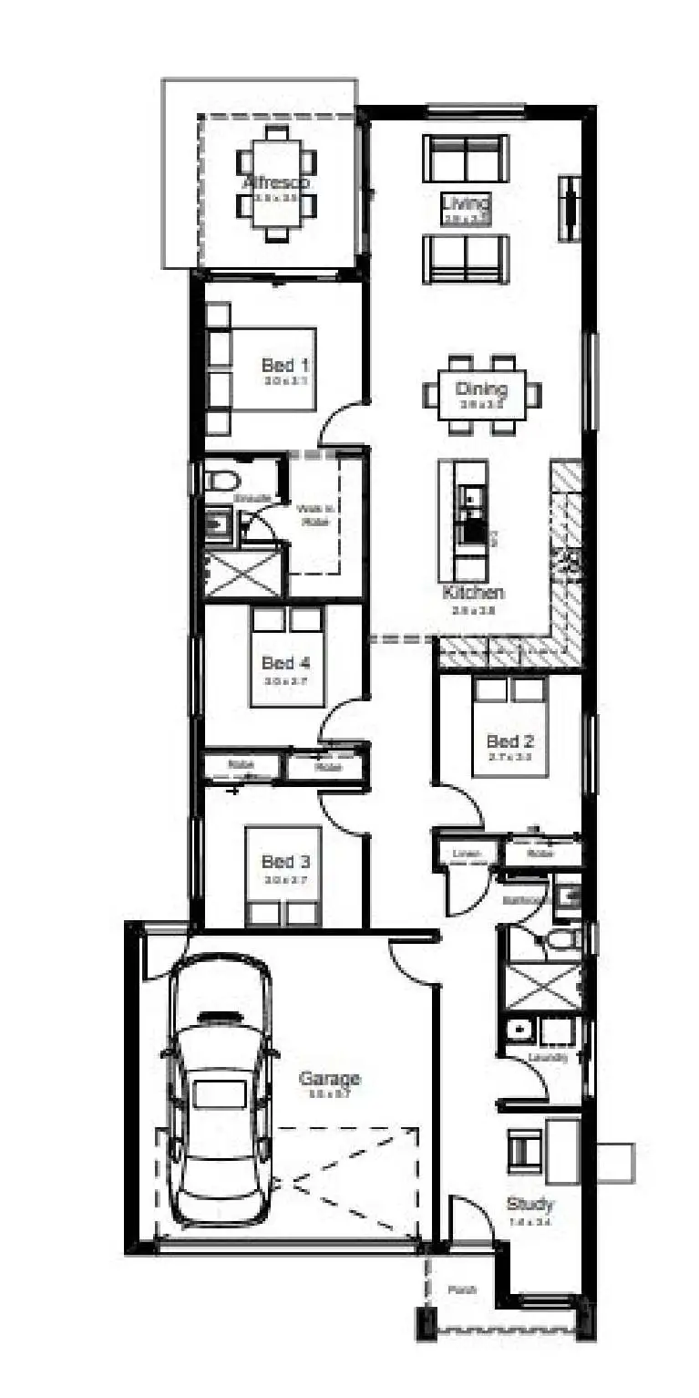 Floorplan of Homely house listing, Lot Irma Circuit, Park Ridge QLD 4125