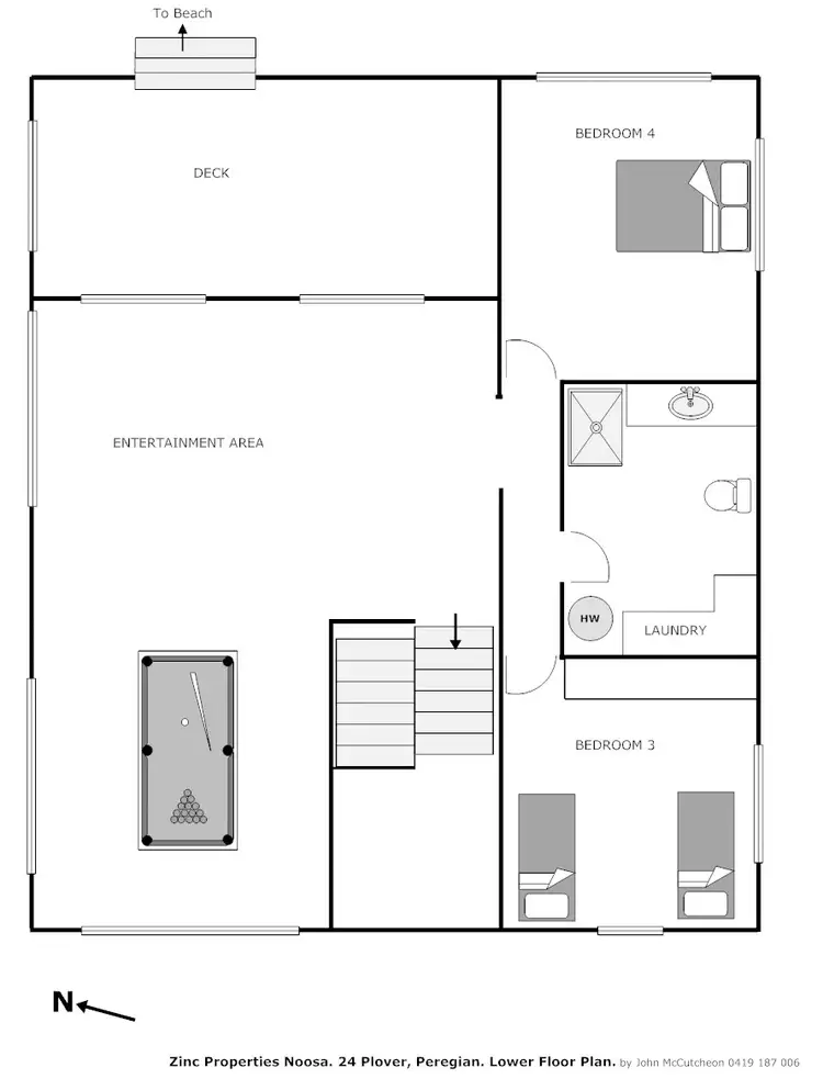 Floorplan of Homely house listing, 24 Plover Street, Peregian Beach QLD 4573