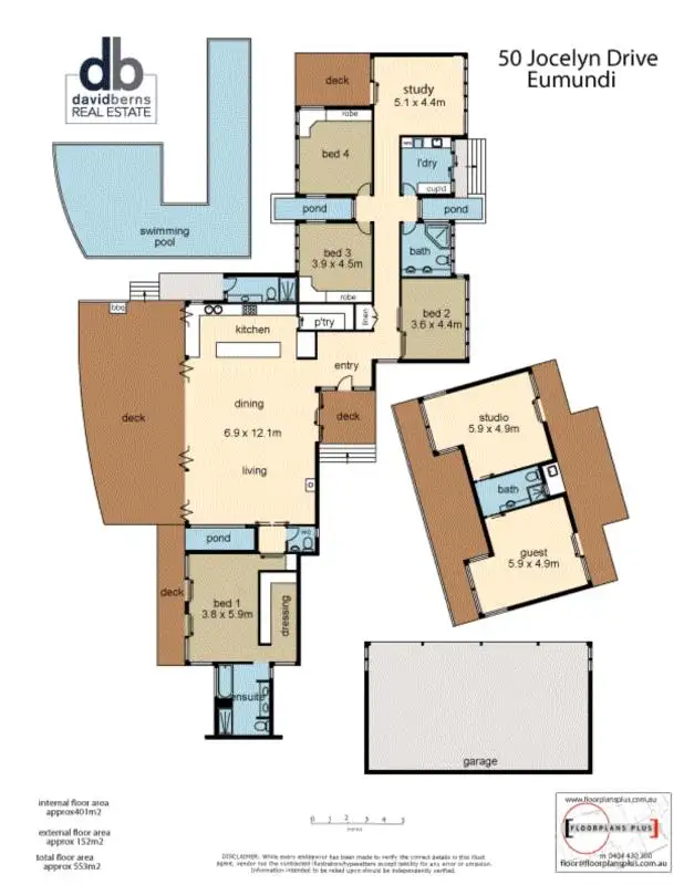 Floorplan of Homely house listing, 50 Jocelyn Drive, Eumundi QLD 4562