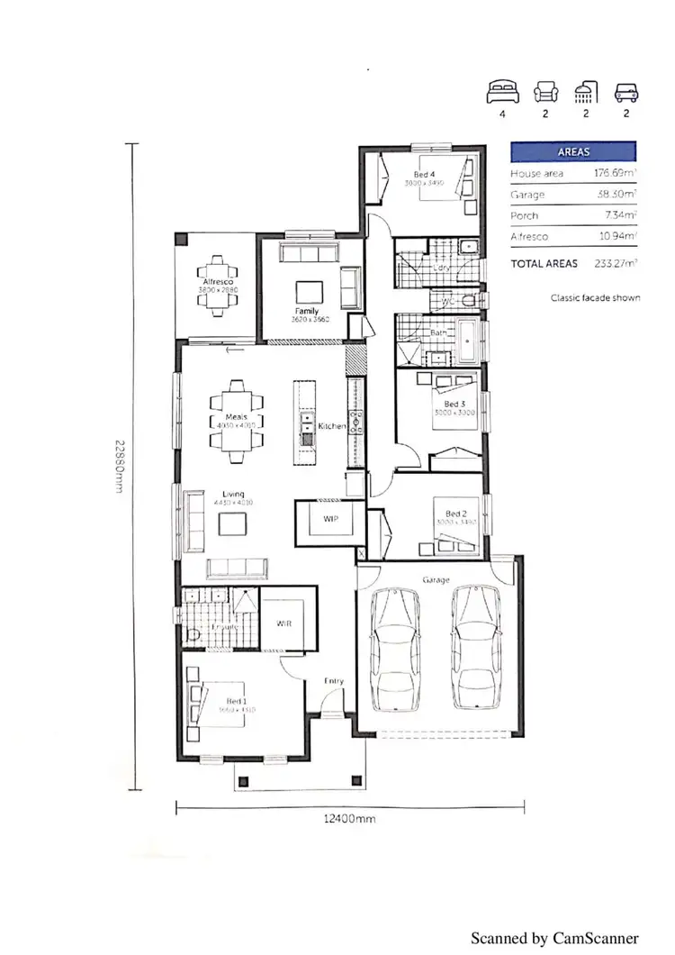Floorplan of Homely house listing, Lot 113 Rosehill Way, Diggers Rest VIC 3427