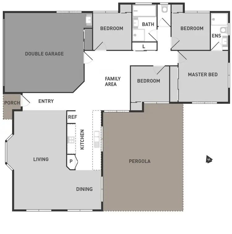 Floorplan of Homely house listing, 3 Twyford Close, Hillside VIC 3037