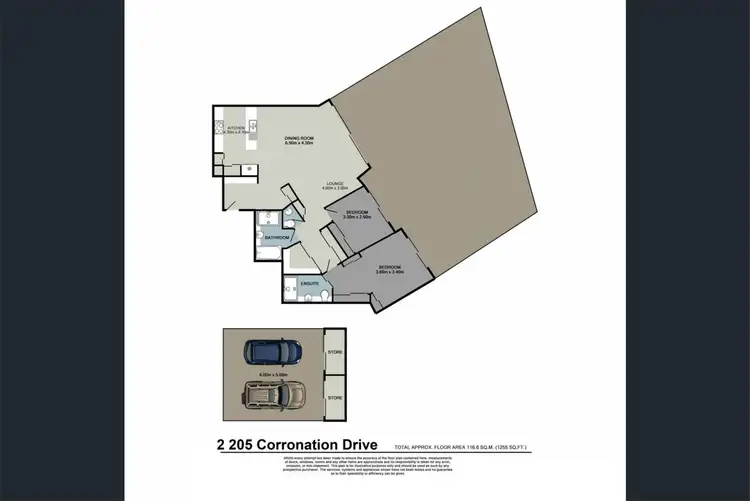 Floorplan of Homely apartment listing, 2/205 Coronation Drive, Milton QLD 4064
