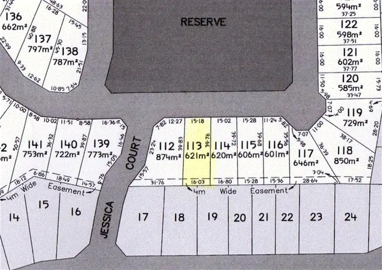 Floorplan of Homely land listing, 20 Timaru Way, North Beach SA 5556