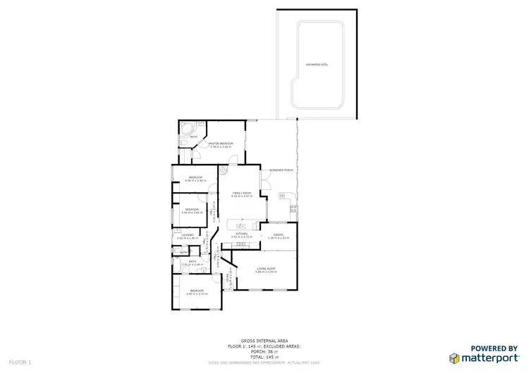 Floorplan of Homely house listing, 50 Freeland Square, Eden Hill WA 6054