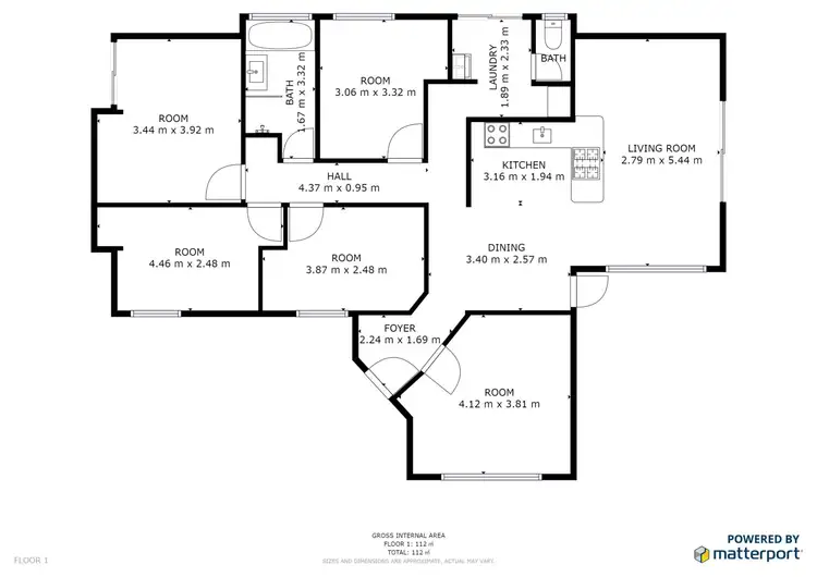 Floorplan of Homely house listing, 11 Oakleaf Circle, Mirrabooka WA 6061