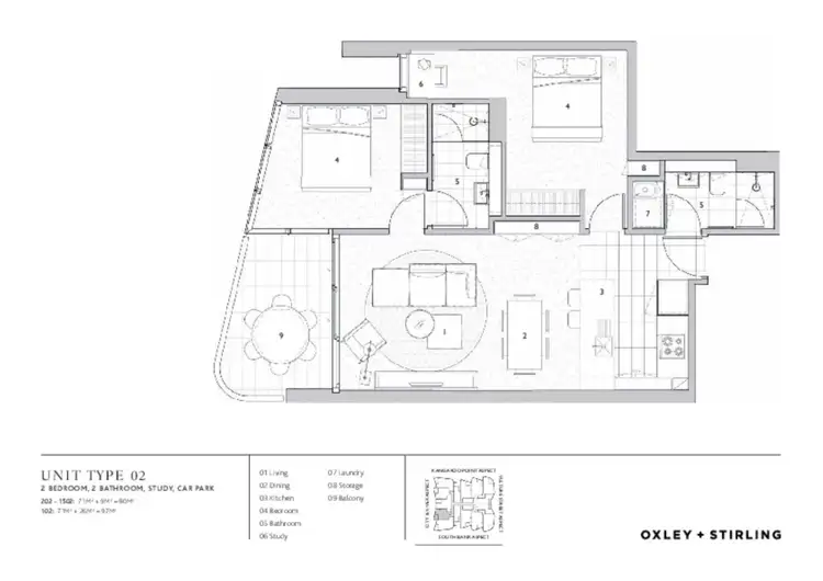 Floorplan of Homely unit listing, 1402/9 Christie Street, South Brisbane QLD 4101