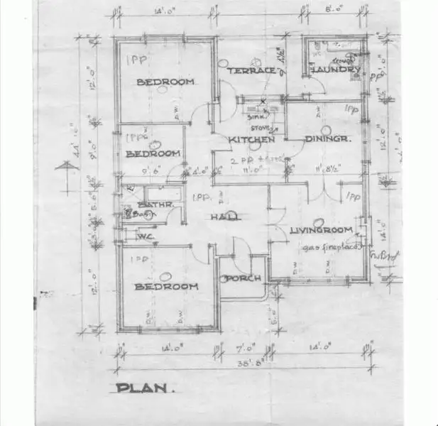 Floorplan of Homely house listing, 49 Ryan Avenue, Woodville West SA 5011