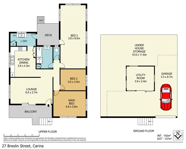 Floorplan of Homely house listing, 27 Breslin Street, Carina QLD 4152
