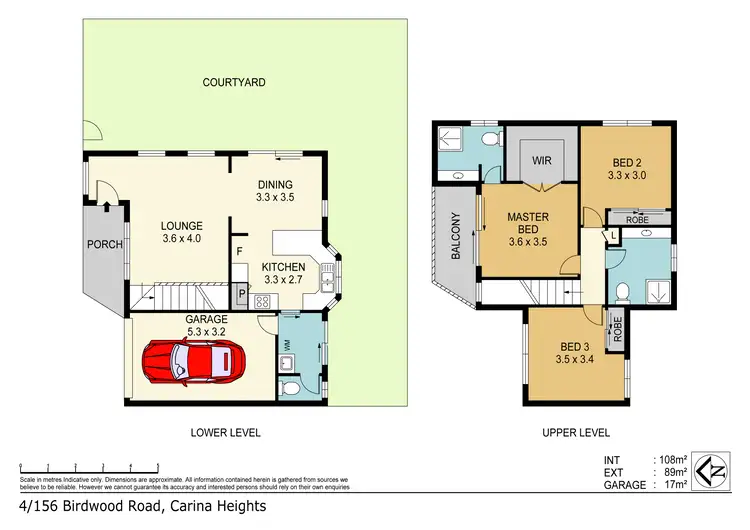 Floorplan of Homely townhouse listing, 4/156 BIRDWOOD ROAD, Carina Heights QLD 4152
