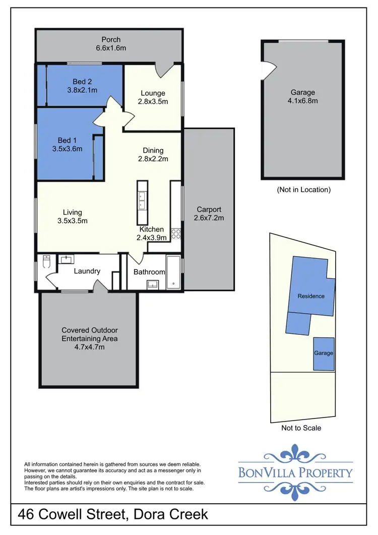 Floorplan of Homely house listing, 46 Cowell Street, Dora Creek NSW 2264