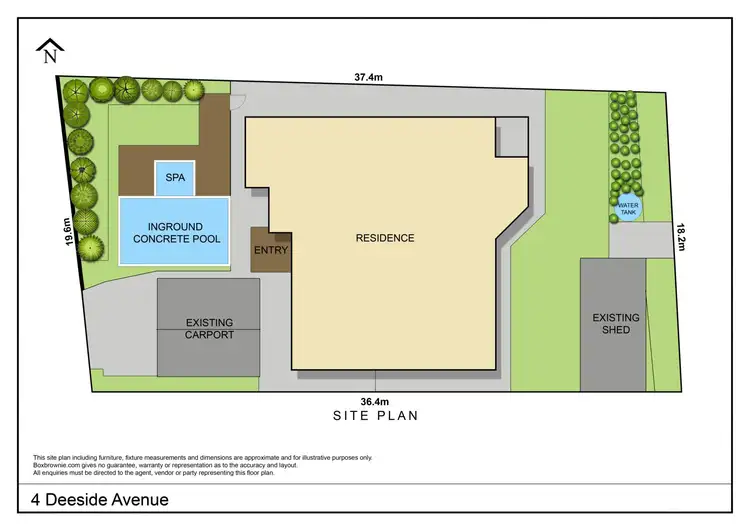 Floorplan of Homely house listing, 4/Deeside Avenue, Baulkham Hills NSW 2153