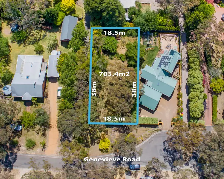 Floorplan of Homely land listing, 84 Genevieve Rd, Bullaburra NSW 2784