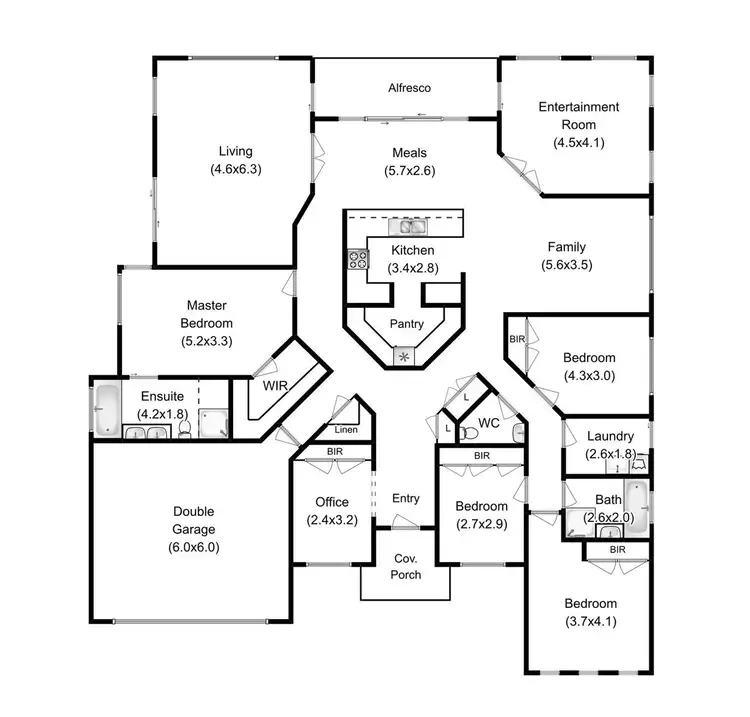 Floorplan of Homely house listing, 2 Calcutta Rd, Kelso TAS 7270