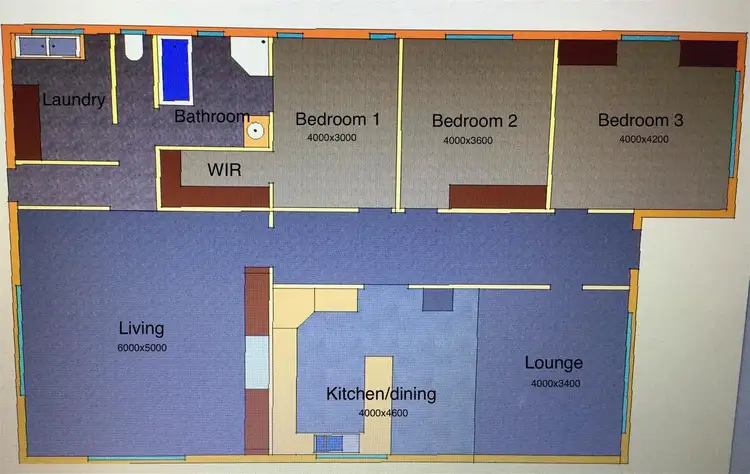 Floorplan of Homely house listing, 58A Canterbury Street, St Arnaud VIC 3478