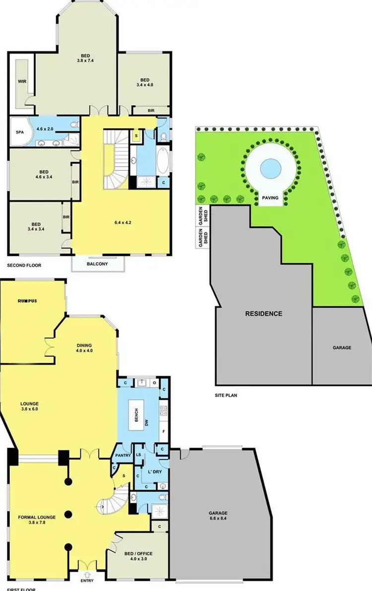 Floorplan of Homely house listing, 2 Treasury Place, Taylors Hill VIC 3037