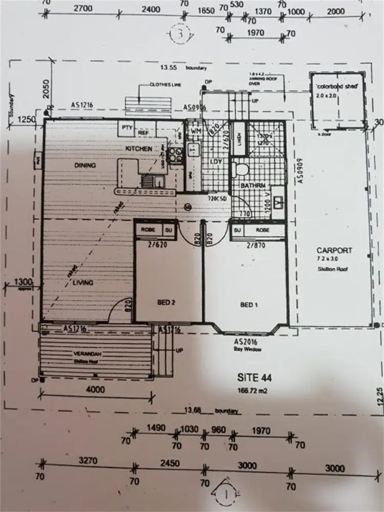 Floorplan of Homely villa listing, Site 44/68 Pacific Highway, Blacksmiths NSW 2281