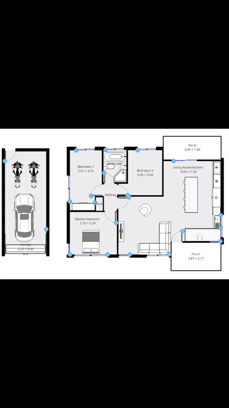 Floorplan of Homely house listing, 10 Glen Mitchell, Bolton Point NSW 2283