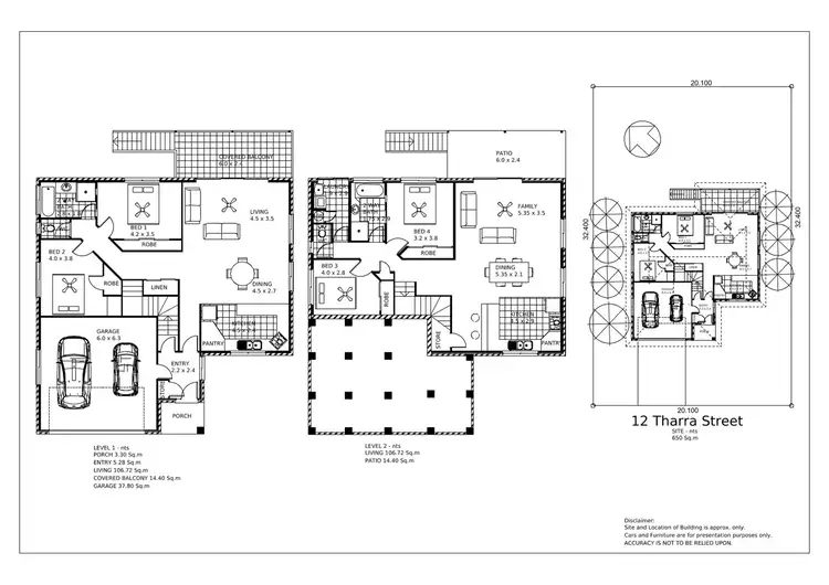 Floorplan of Homely other listing, 12 Tharra Street, Coolum Beach QLD 4573