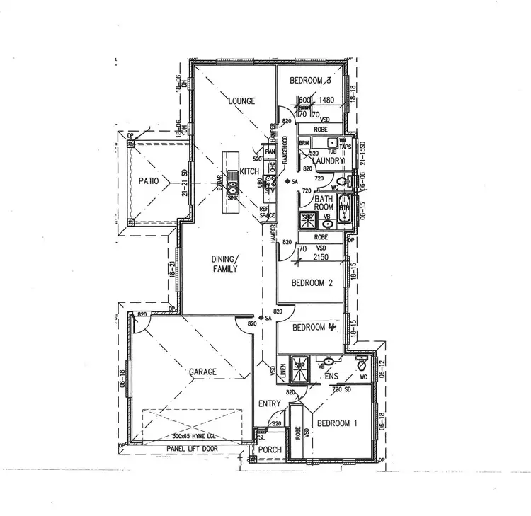 Floorplan of Homely house listing, 44 Lockyer Pl, Crestmead QLD 4132