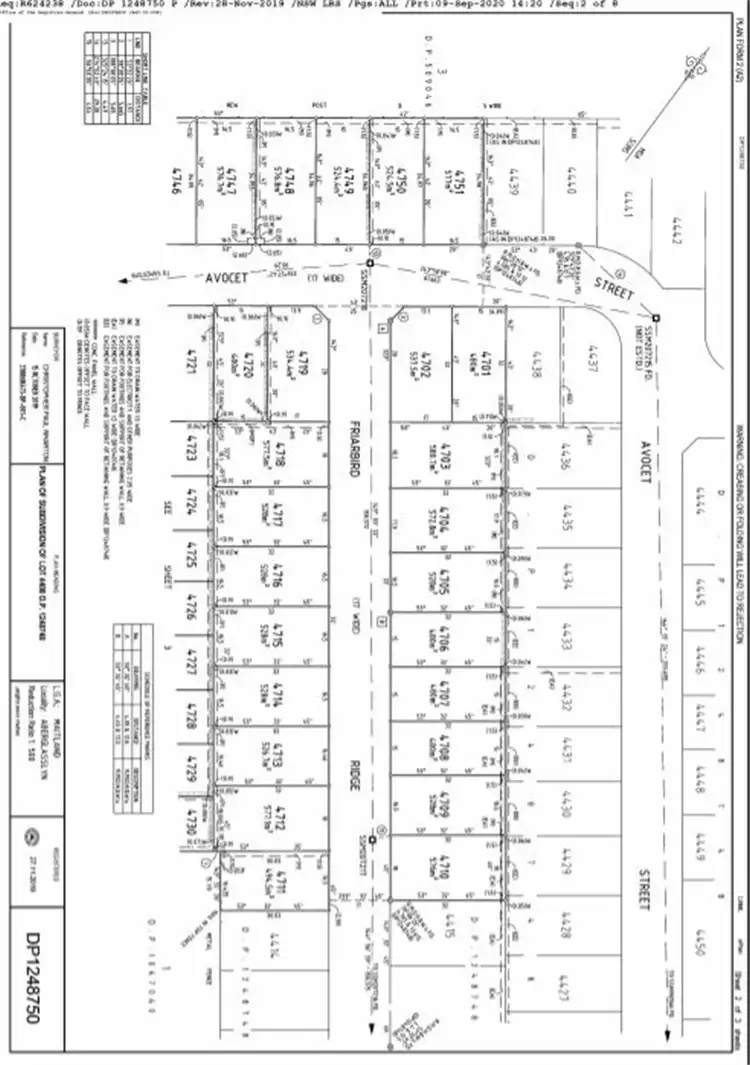 Floorplan of Homely land listing, 32 Avocet Street, Aberglasslyn NSW 2320