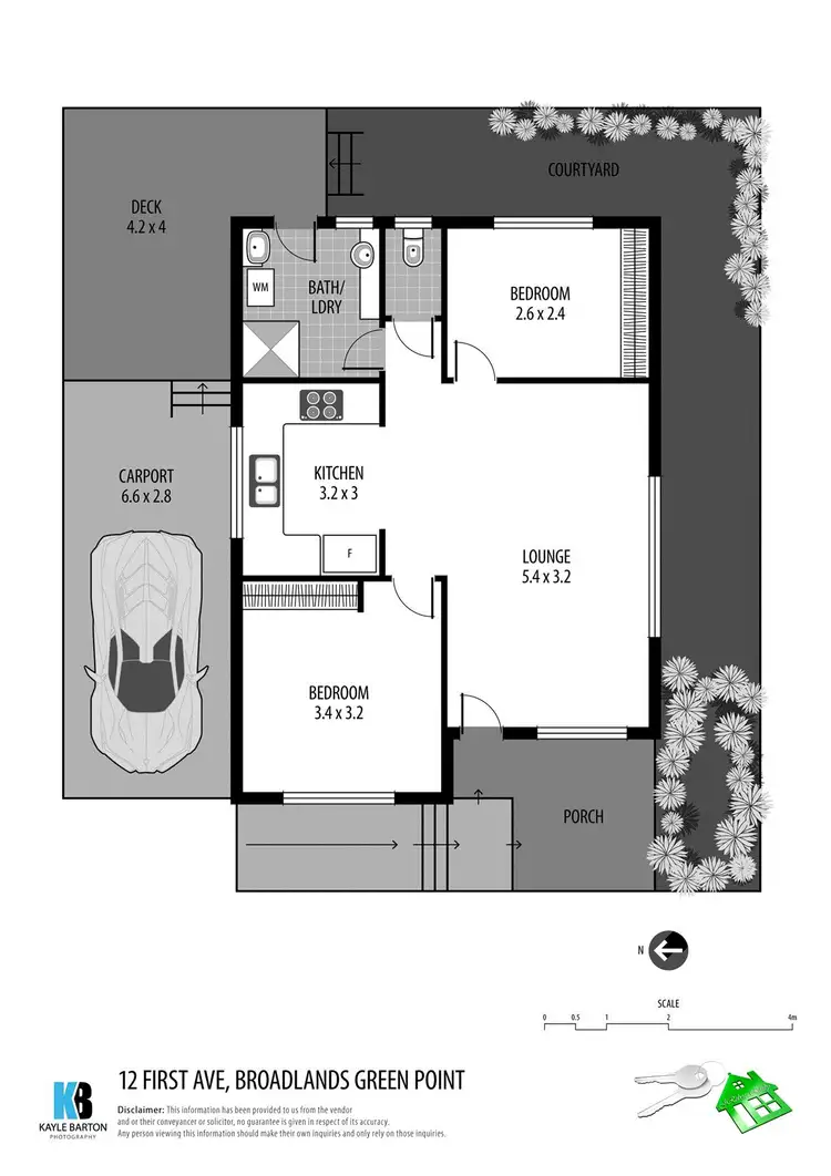 Floorplan of Homely house listing, 12 First Avenue, Green Point NSW 2251