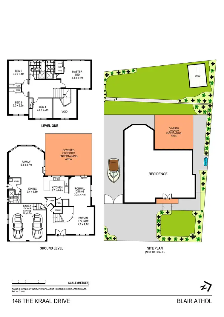 Floorplan of Homely house listing, 148 The Kraal Drive, Blair Athol NSW 2560