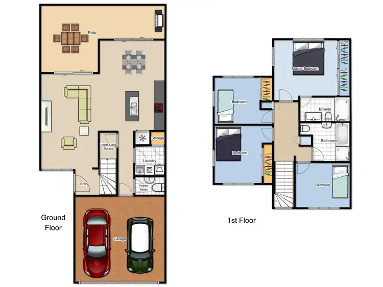 Floorplan of Homely townhouse listing, 21/51 Lacey Road, Carseldine QLD 4034
