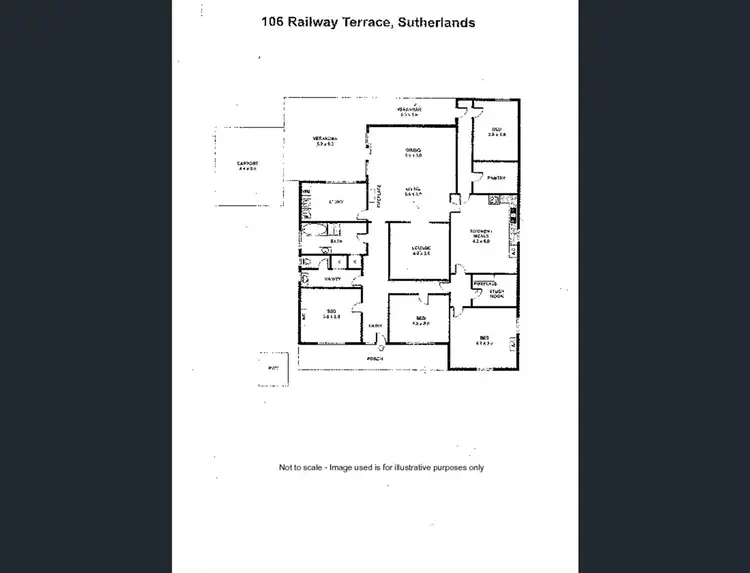 Floorplan of Homely rural property listing, 0 Railway Terrace, Sutherlands SA 5374