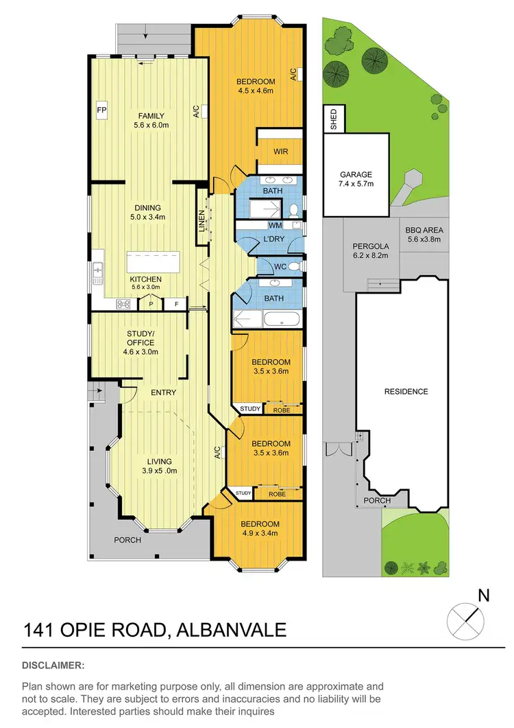 Floorplan of Homely house listing, 141 Opie Road, Albanvale VIC 3021