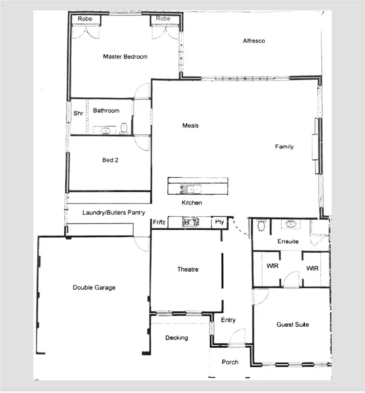 Floorplan of Homely house listing, 42 Enterprise Avenue, Falcon WA 6210