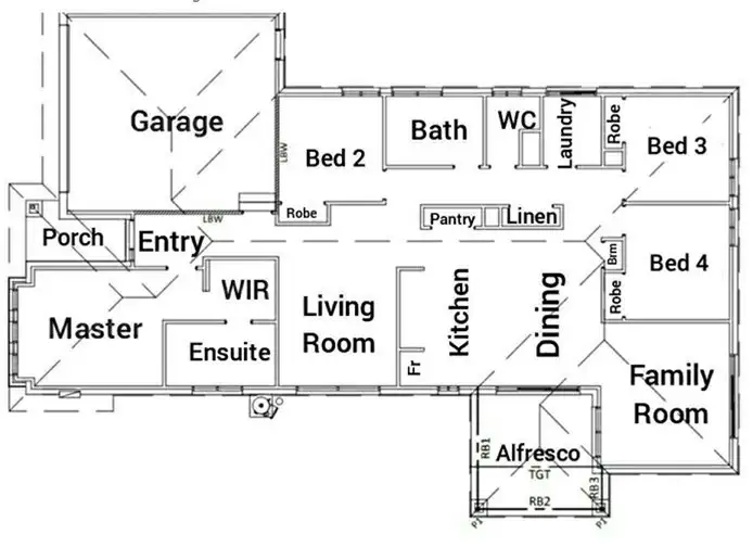 Floorplan of Homely house listing, 13 Paperbark Court, Broadford VIC 3658