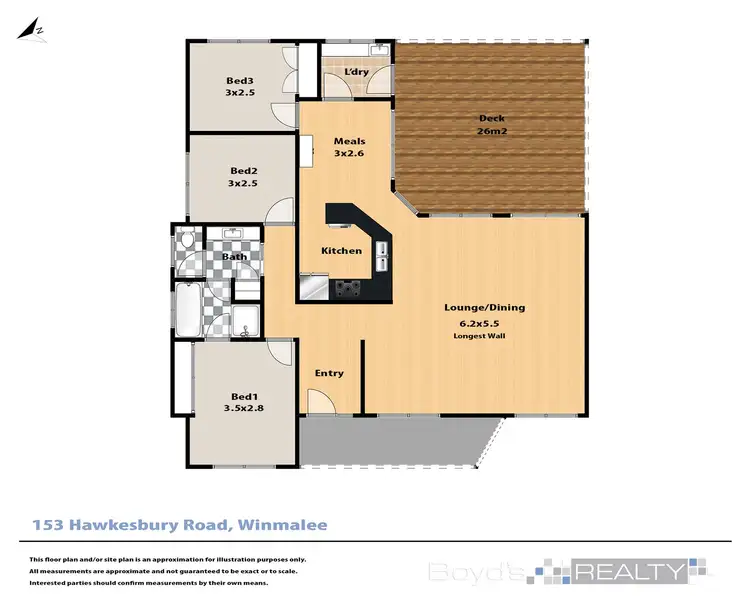 Floorplan of Homely house listing, 153 Hawkesbury Road, Winmalee NSW 2777