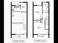 Floorplan of Homely townhouse listing, 4/75 Progress Drive, Nightcliff NT 810