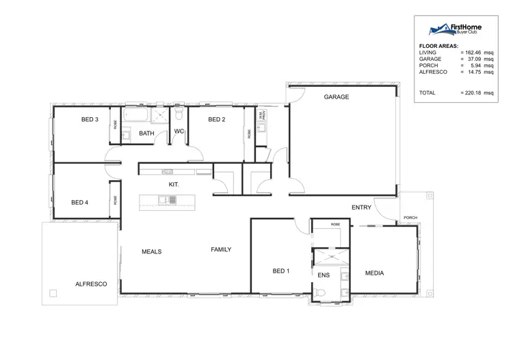 Floorplan of Homely house listing, Address available on request