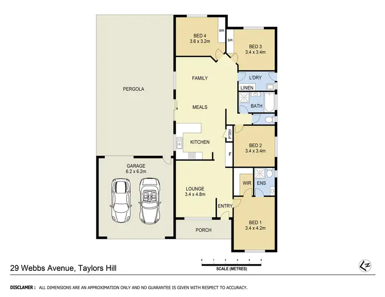 Floorplan of Homely house listing, 29 Webbs Avenue, Taylors Hill VIC 3037