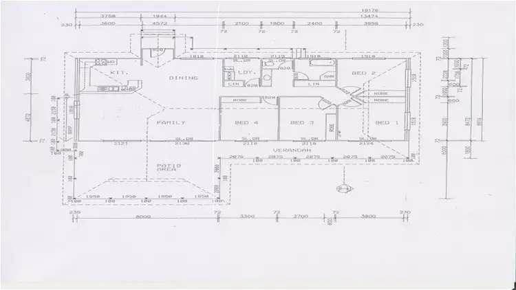 Floorplan of Homely rural property listing, 8 Annette Road, Lowood QLD 4311