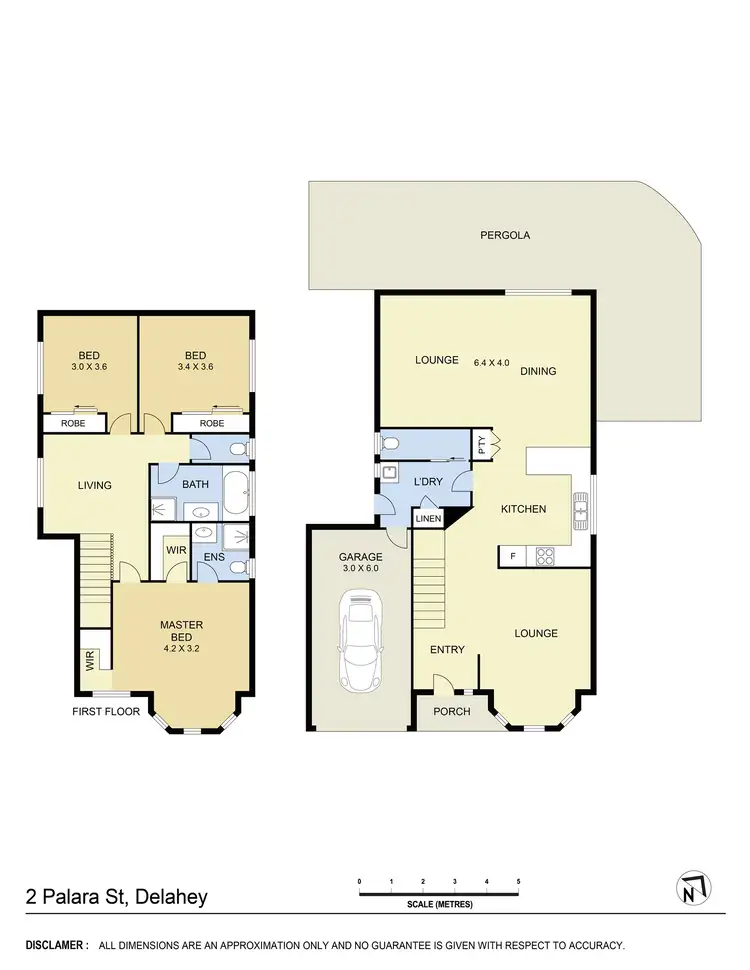 Floorplan of Homely house listing, 2 Palara Street, Delahey VIC 3037