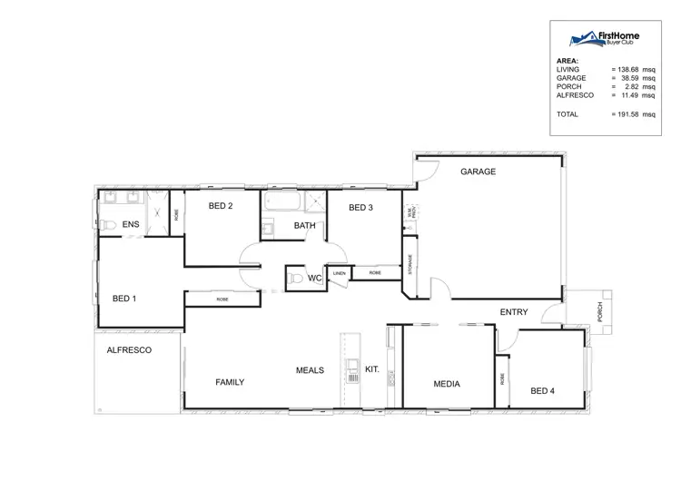 Floorplan of Homely house listing, 21 First Street, Holmview QLD 4207