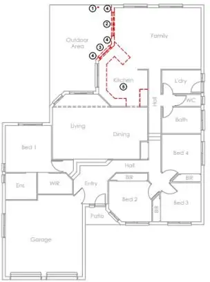 Floorplan of Homely house listing, 70 Killarney Crescent, Skennars Head NSW 2478
