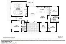 Floorplan of Homely house listing, 20 Edith Street, Forest Lake QLD 4078
