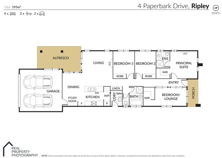 Floorplan of Homely house listing, 4 Paperbark Drive, Ripley QLD 4306