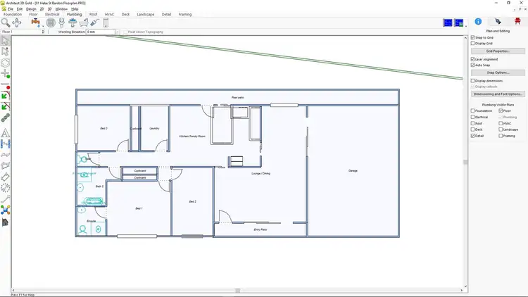 Floorplan of Homely house listing, 81 Hebe Street, Bardon QLD 4065