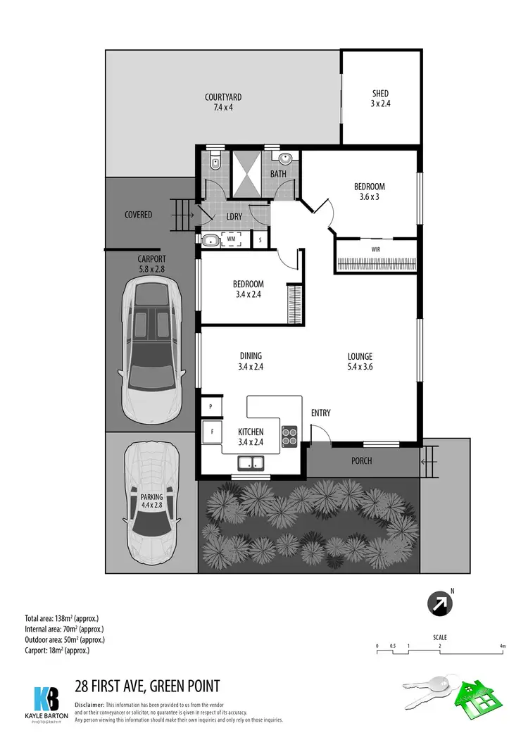 Floorplan of Homely house listing, 28 First Avenue, Green Point NSW 2251
