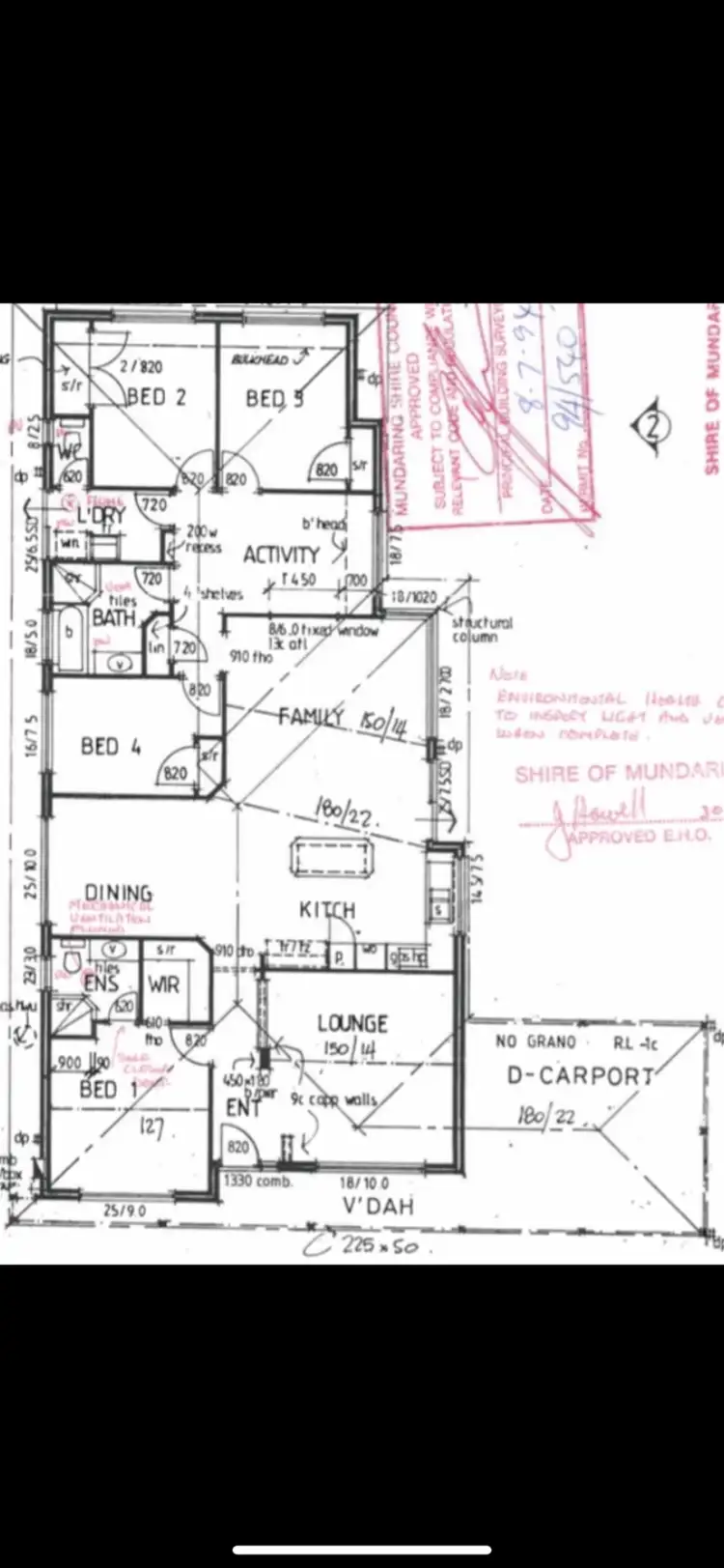 Floorplan of Homely house listing, 16 Torquata Boulevard, Helena Valley WA 6056