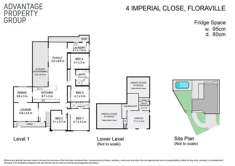 Floorplan of Homely house listing, 4 Imperial Close, Floraville NSW 2280
