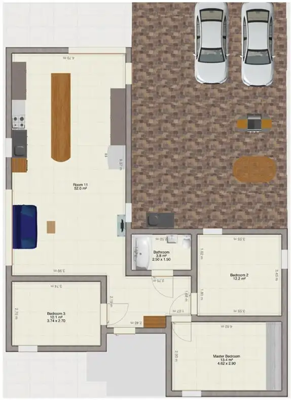 Floorplan of Homely house listing, 2 Bletchley Place, Hebersham NSW 2770
