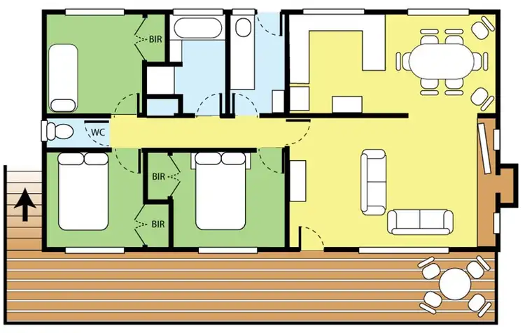 Floorplan of Homely house listing, 10 Lancia Drive, Tootgarook VIC 3941