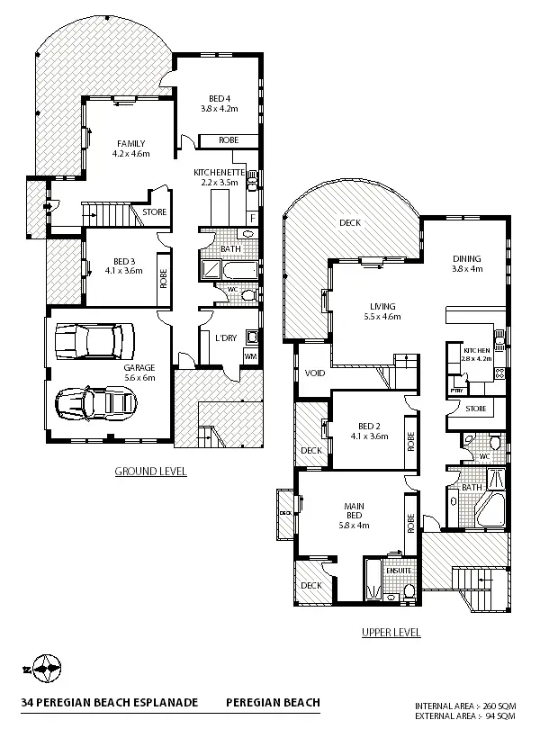 Floorplan of Homely house listing, 34 Peregian Esplanade, Peregian Beach QLD 4573
