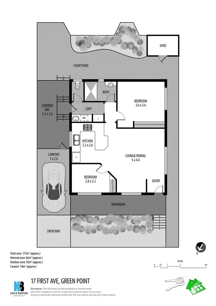 Floorplan of Homely house listing, 17 First Avenue, Green Point NSW 2251