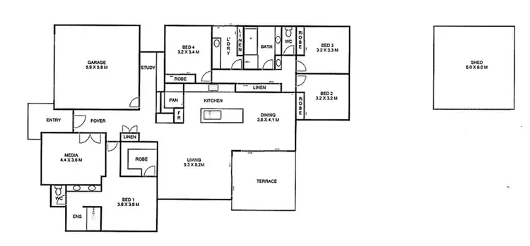 Floorplan of Homely house listing, 21 Hancock Circuit, Kleinton QLD 4352
